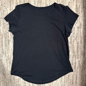 Black Lululemon Short Sleeve Tee